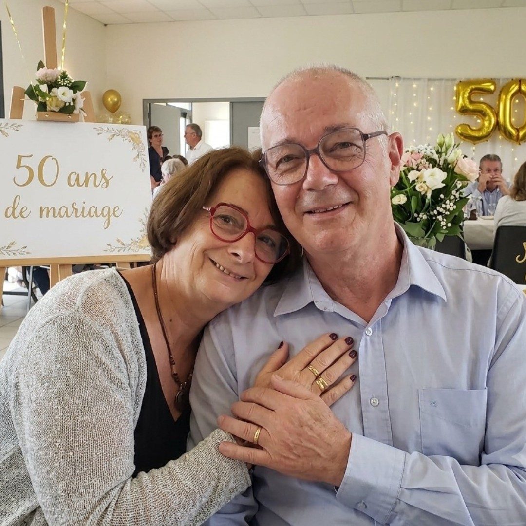 Cover de la chanson personnalisée d'anniversaire de mariage pour Edwige et Sylvain